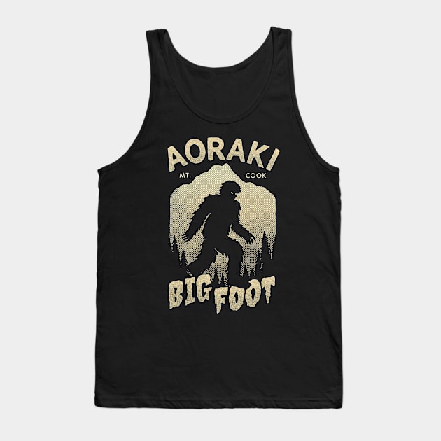 Aoraki Mt. Cook Bigfoot Tank Top by Norph